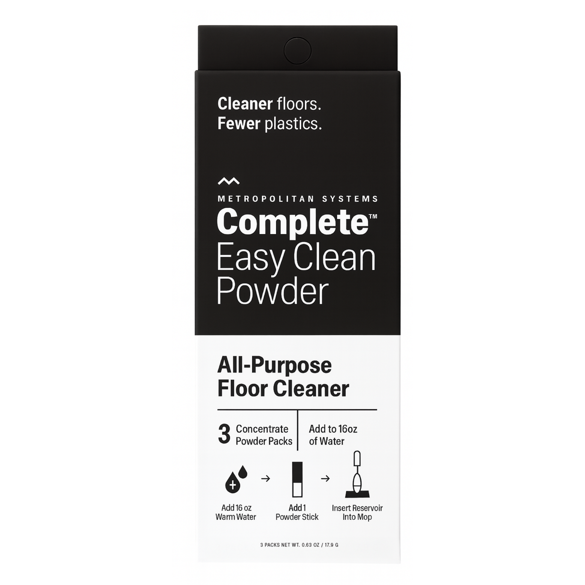 Metropolitan Systems Complete™ Easy Clean Powder (3 Pack)
