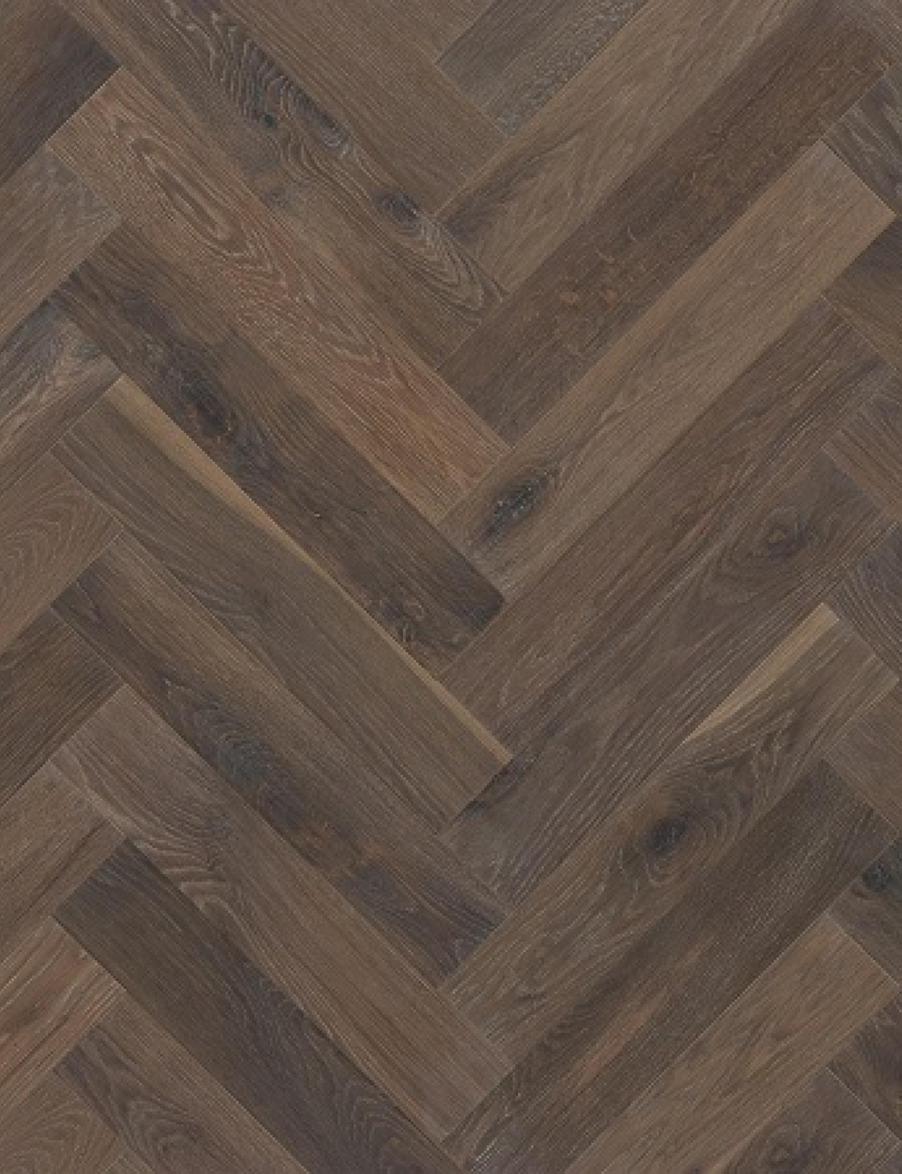 Brushed Oak Woodburn Herringbone