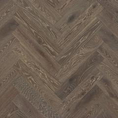 Brushed Oak Black Butte Herringbone