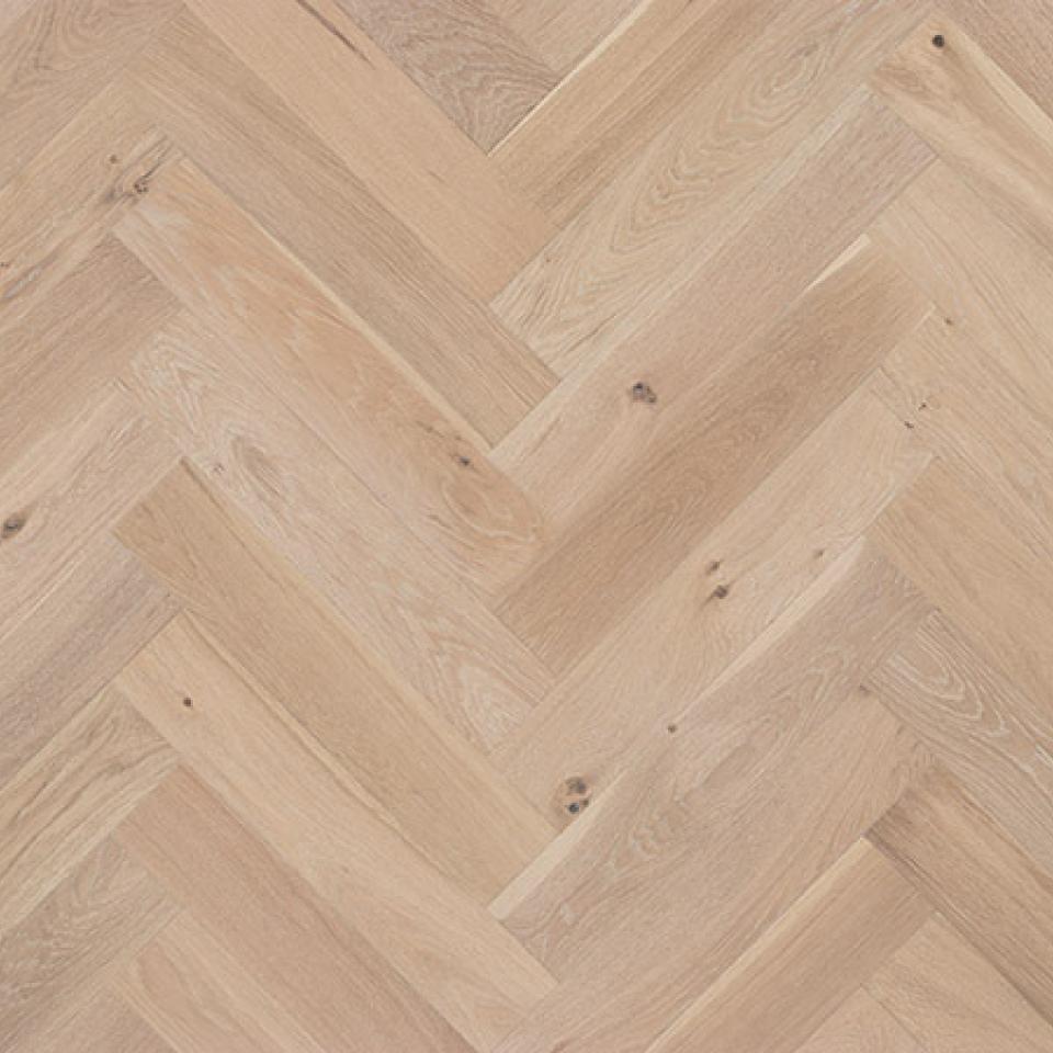 Brushed Oak Coos Bay Herringbone